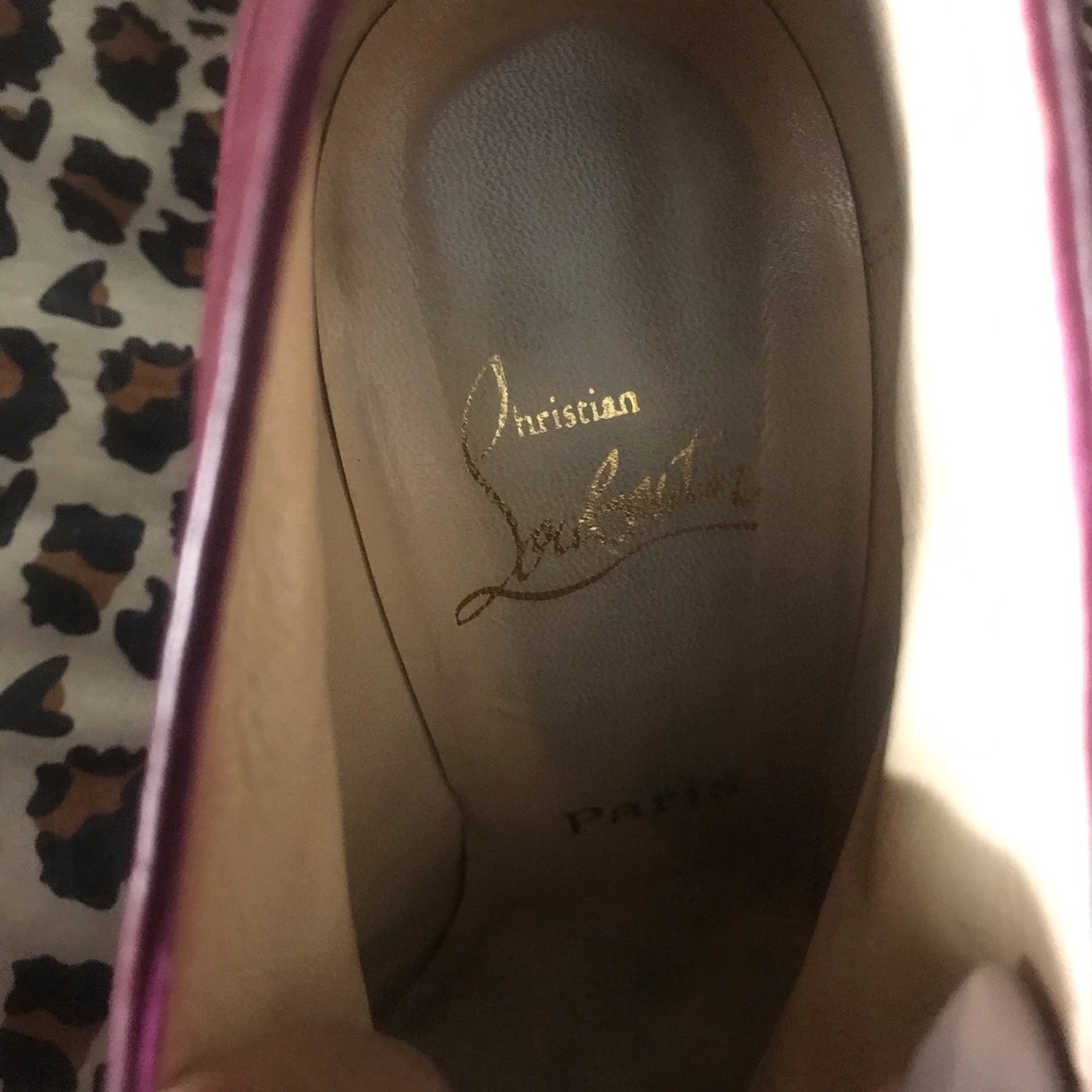 Authentic Christian Louboutin Booties, size 39.